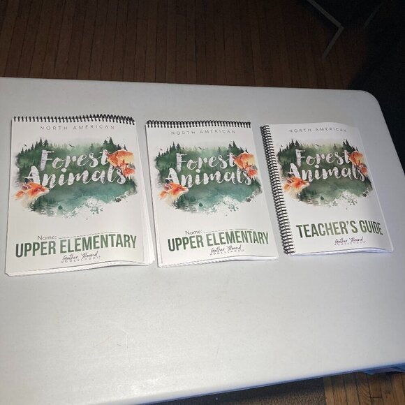 New GATHER ROUND Forest Animals curriculum set Unit Studies style - Picture 1 of 8